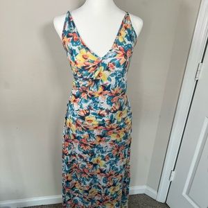 GUESS floral maxi dress